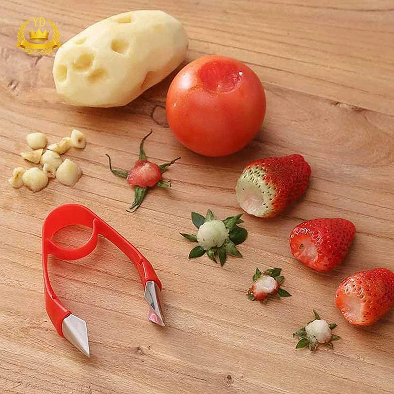 newFruit stalks separator Remover tomato Fruit Strawberry Pedicle removing device Stem Separator Potato Eye Remover Kitchen Tool
newFruit stalks separator Remover tomato Fruit Strawberry Pedicle removing device Stem Separator Potato Eye Remover Kitchen Tool