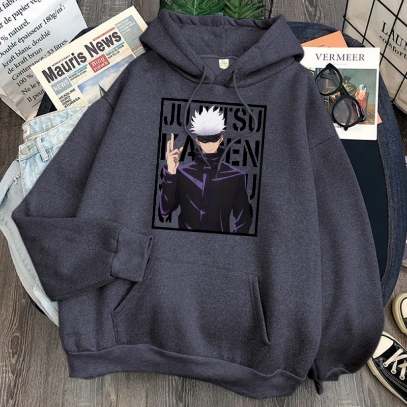 Gojo satsuper moletom masculino com capuz, pulôver masculino de lã solta com capuz, estampa kaisen, anime punk.
Gojo satsuper moletom masculino com capuz, pulôver masculino de lã solta com capuz, estampa kaisen, anime punk.