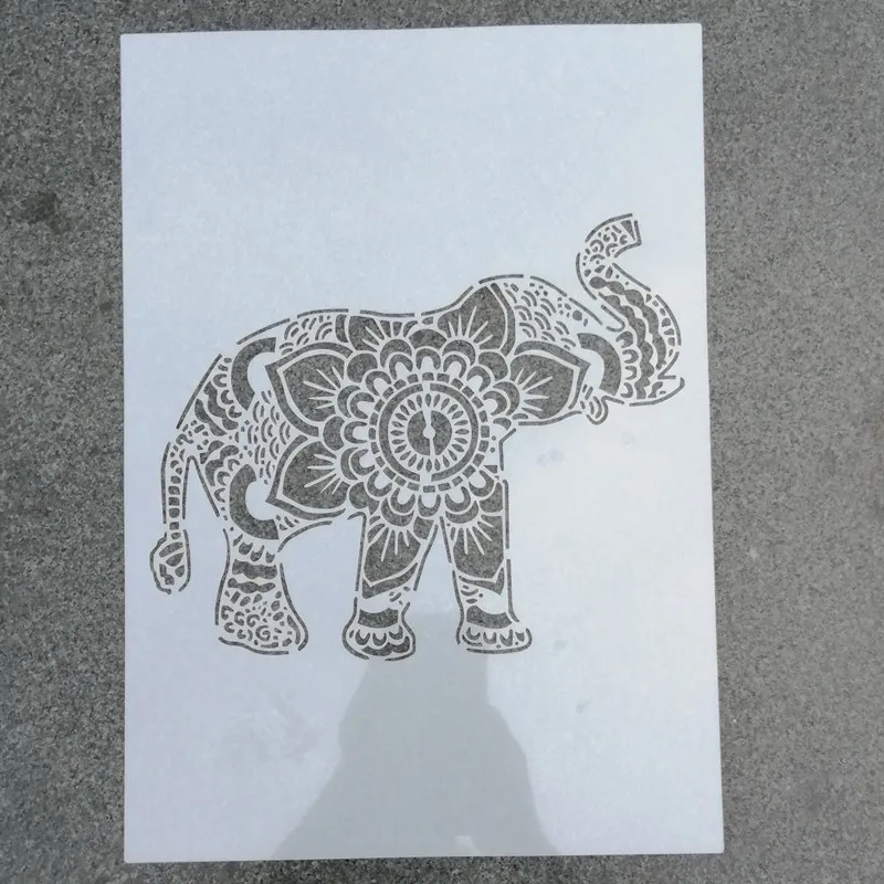 1pc Size A4 A3 A2 Elephant DIY Layering Mandala Stencils Wall Painting Scrapbook Coloring Embossing Album Decorative Template
1pc Size A4 A3 A2 Elephant DIY Layering Mandala Stencils Wall Painting Scrapbook Coloring Embossing Album Decorative Template