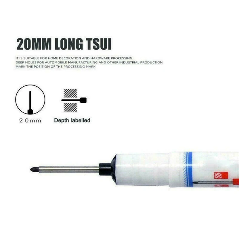 Long Head Markers Bathroom Woodworking Decoration Multi-purpose Deep Hole Marker Pens Pen Red/Black/Blue Ink
Long Head Markers Bathroom Woodworking Decoration Multi-purpose Deep Hole Marker Pens Pen Red/Black/Blue Ink