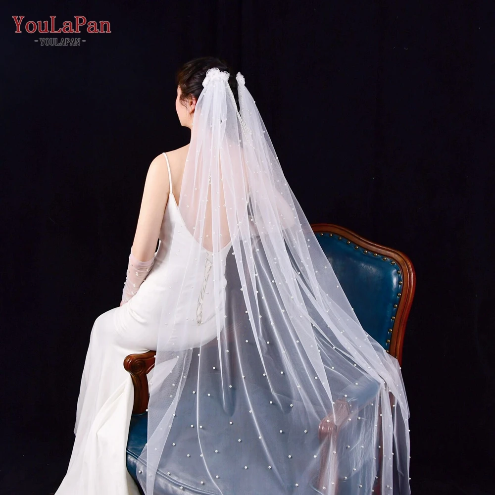 YouLaPan V03 Flying Wedding Veils Romantic Wedding Props Plain White Mesh Fabric for Bridal Veils Long Bridal Veil with Pearls
YouLaPan V03 Flying Wedding Veils Romantic Wedding Props Plain White Mesh Fabric for Bridal Veils Long Bridal Veil with Pearls
