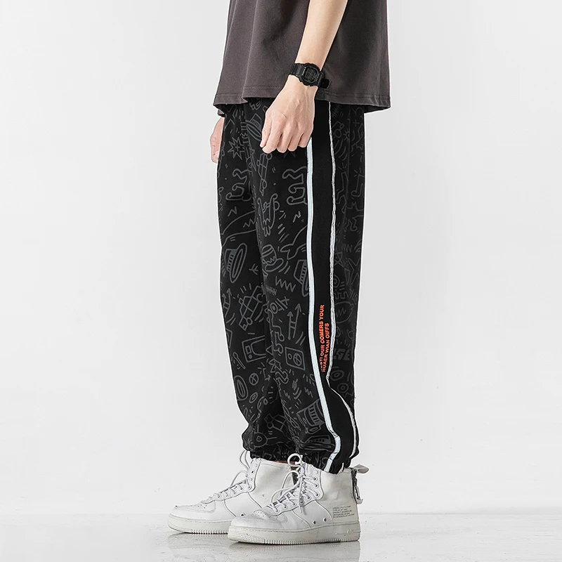 Hip hop Pants Men Loose Joggers Pants with Print Streetwear Harem Pants Clothes Ankle length Trousers Harajuku Sport Casual
Hip hop Pants Men Loose Joggers Pants with Print Streetwear Harem Pants Clothes Ankle length Trousers Harajuku Sport Casual