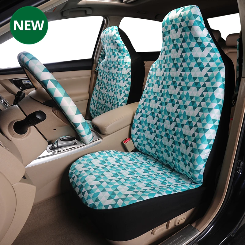 AUTOYOUTH Car Seat Covers Triangle Blue + White Pattern Universal Auto Front Seats Protector Fits for Car SUV Sedan Truck
AUTOYOUTH Car Seat Covers Triangle Blue + White Pattern Universal Auto Front Seats Protector Fits for Car SUV Sedan Truck