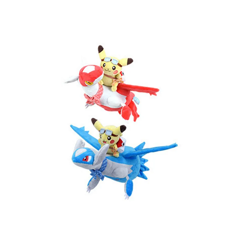 Pokemon PikachuRide Latias Latios Collectible plush dolls pet toys elf dolls cute cartoon creative gifts kawaii birthday gifts
Pokemon PikachuRide Latias Latios Collectible plush dolls pet toys elf dolls cute cartoon creative gifts kawaii birthday gifts