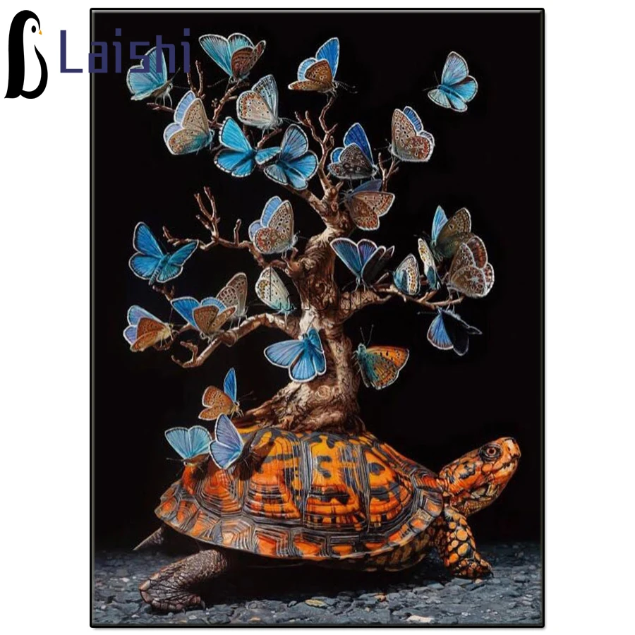 Diamond Painting Tortoise Animal Butterfly tree Plant Square Diamond Round Diamond Decoration Customizable Wall Art Decoration
Diamond Painting Tortoise Animal Butterfly tree Plant Square Diamond Round Diamond Decoration Customizable Wall Art Decoration