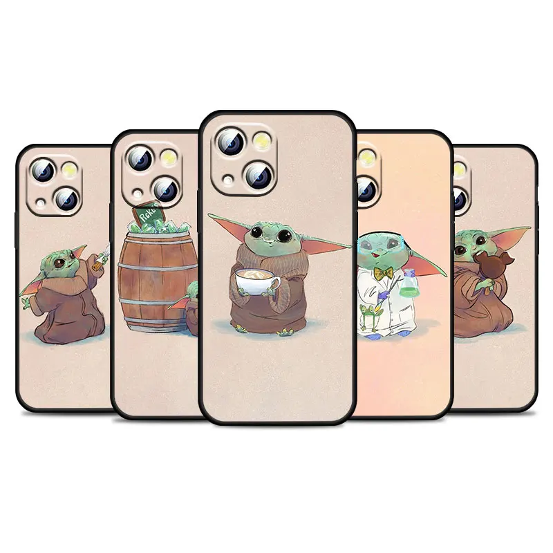 Star Wars Cartoon Yoda For Apple iPhone 13 12 11 Pro Max Mini XS Max X XR 6S 6 7 8 Plus 5S SE2020 Soft Black Phone Case
Star Wars Cartoon Yoda For Apple iPhone 13 12 11 Pro Max Mini XS Max X XR 6S 6 7 8 Plus 5S SE2020 Soft Black Phone Case