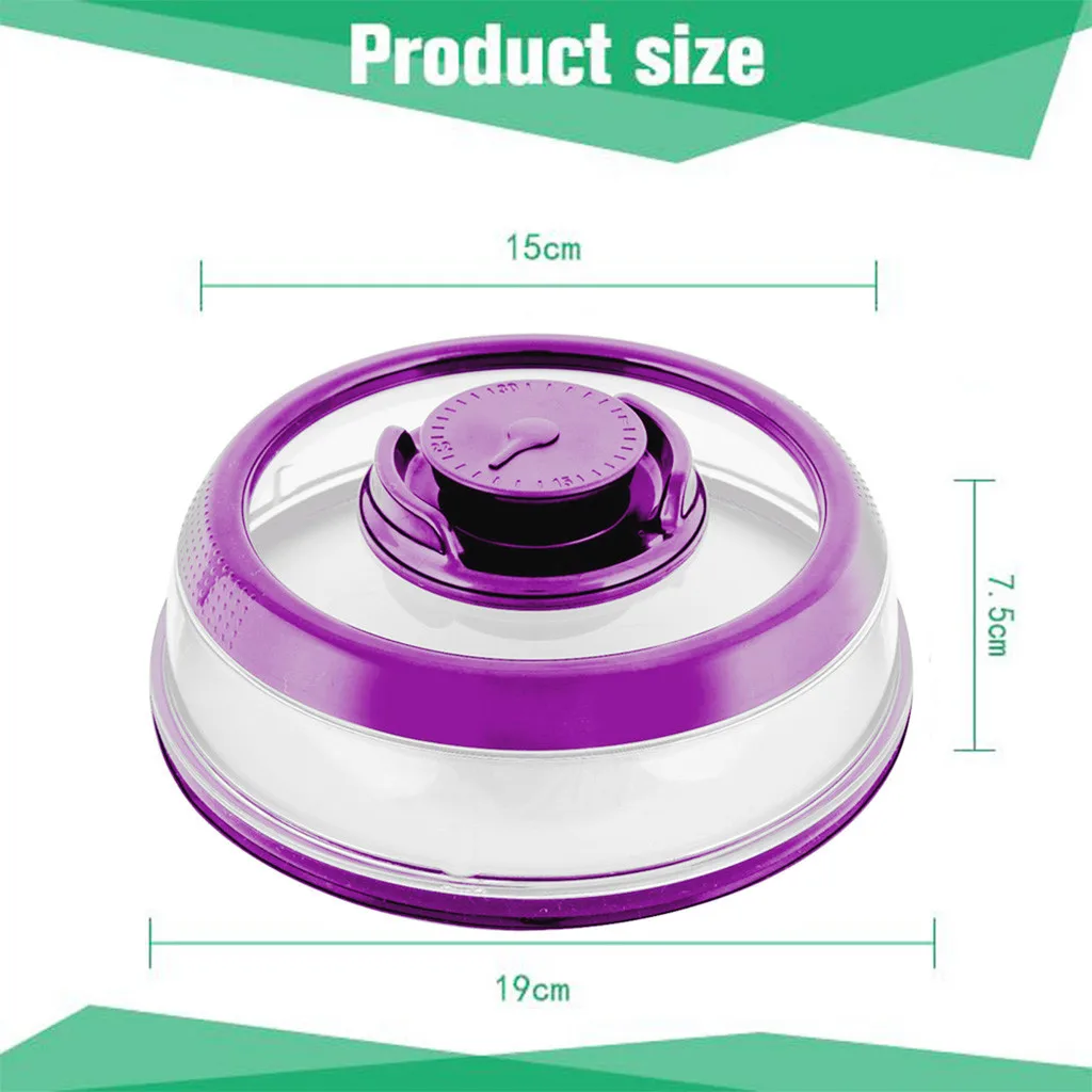 Vacuum Food Sealer Cover Kitchen Instant Vacuum Food Sealer Fresh Cover Refrigerator Dish Covers Topper Dome Kitchen Tool
Vacuum Food Sealer Cover Kitchen Instant Vacuum Food Sealer Fresh Cover Refrigerator Dish Covers Topper Dome Kitchen Tool
