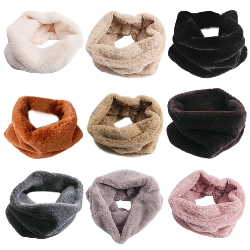 Women Men Winter Autumn Furry Plush Infinity Loop Circle Scarf Solid Color Thicken Neck Warmer Thermal Tube Shawl Wrap
Women Men Winter Autumn Furry Plush Infinity Loop Circle Scarf Solid Color Thicken Neck Warmer Thermal Tube Shawl Wrap