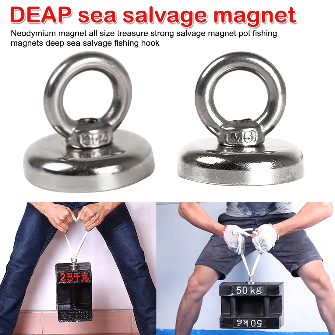 Powerful Hole Salvage Magnets Pot Magnets Permanent Deep Sea Salvage Fishing Hook Strong Neodymium magnet search magnets hook
Powerful Hole Salvage Magnets Pot Magnets Permanent Deep Sea Salvage Fishing Hook Strong Neodymium magnet search magnets hook