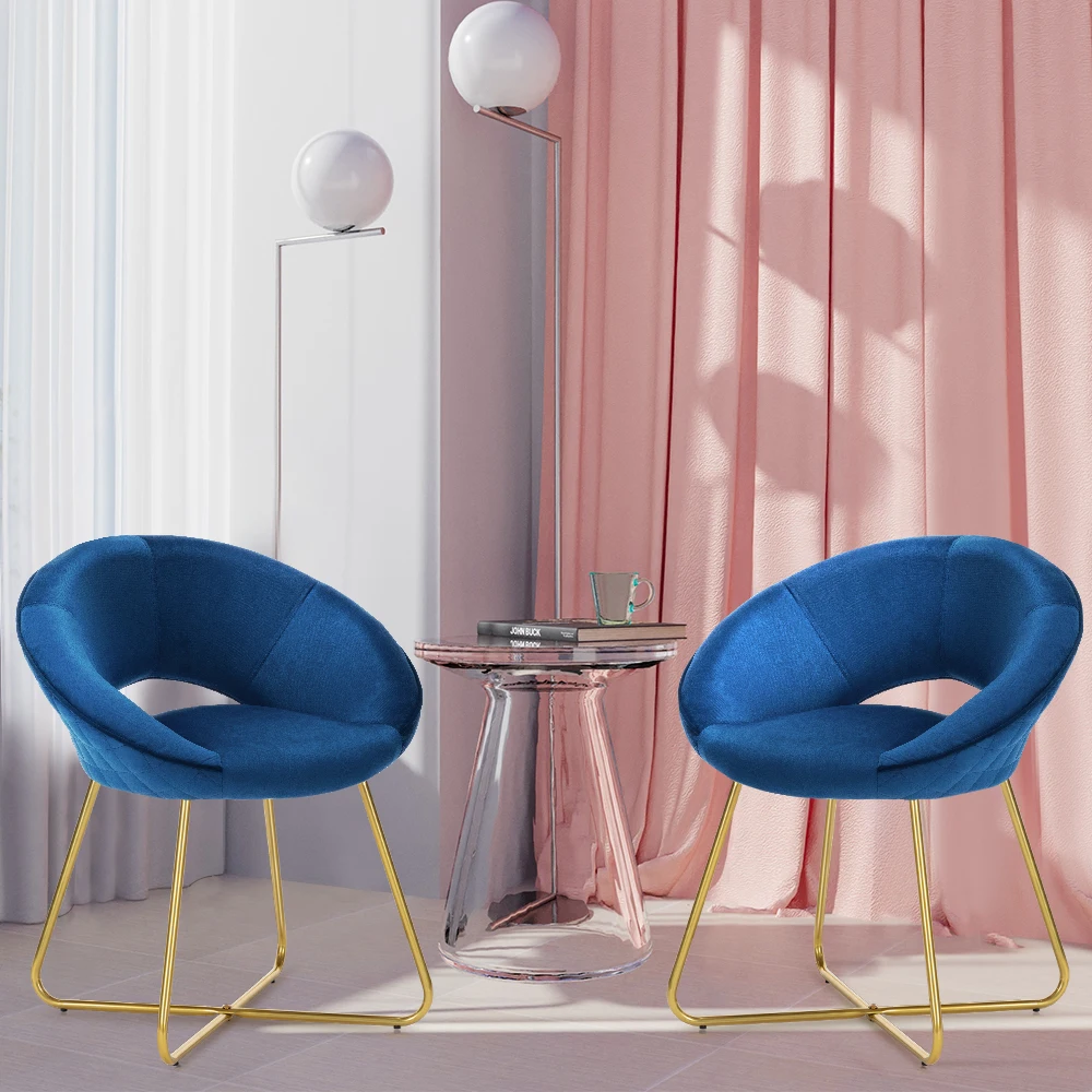 LUE-BONA Armless Accent Chair Blue Modern Upholstered Dining Chairs Vanity Makeup Stool for Living Room Bedroom Home Office
LUE-BONA Armless Accent Chair Blue Modern Upholstered Dining Chairs Vanity Makeup Stool for Living Room Bedroom Home Office