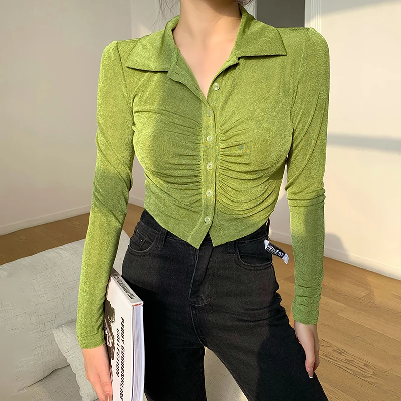 Autumn Fashion Button Up Satin Silk Shirt Vintage Blouse Women White Lady Long Sleeves Female Loose Street Shirts
Autumn Fashion Button Up Satin Silk Shirt Vintage Blouse Women White Lady Long Sleeves Female Loose Street Shirts