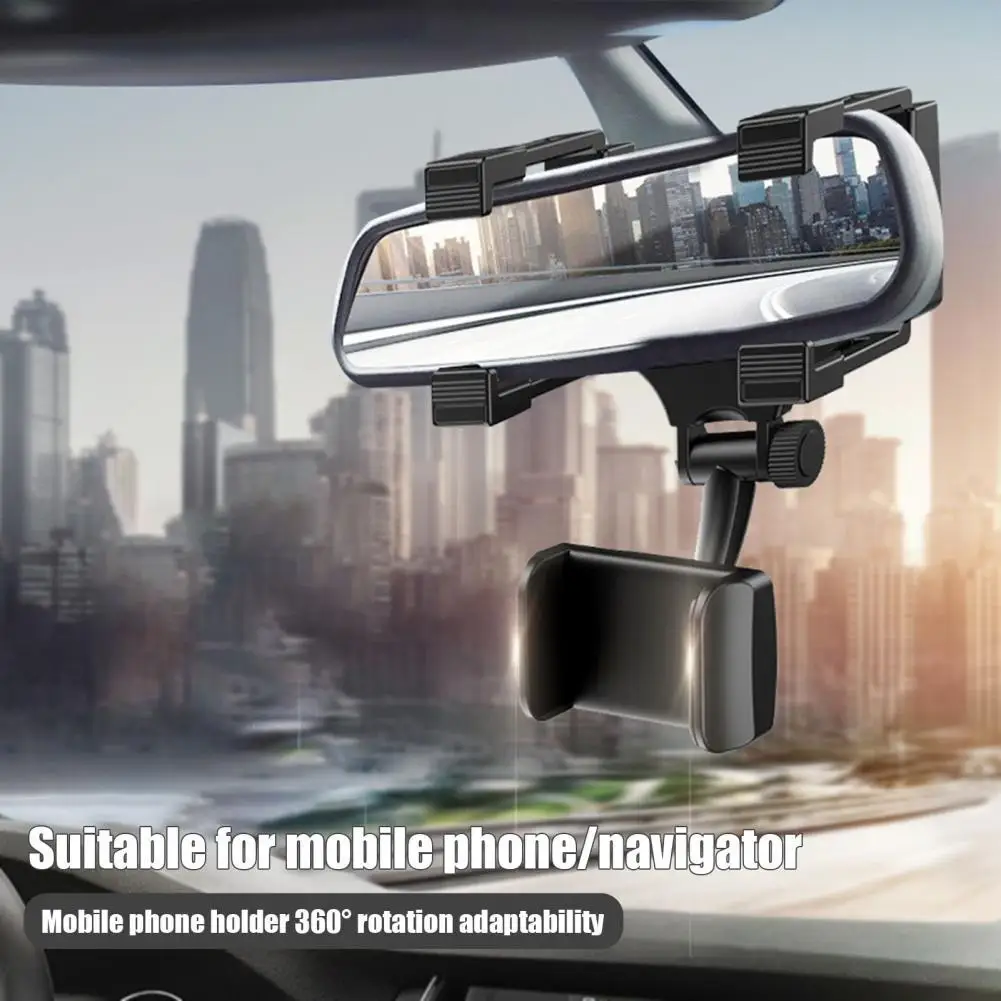 PY-HSJ01 Car Bracket Universal 180 Degrees Rotation ABS Vehicle Rearview Mirror Mount Suitable Within 7 inches for Cellphone
PY-HSJ01 Car Bracket Universal 180 Degrees Rotation ABS Vehicle Rearview Mirror Mount Suitable Within 7 inches for Cellphone
