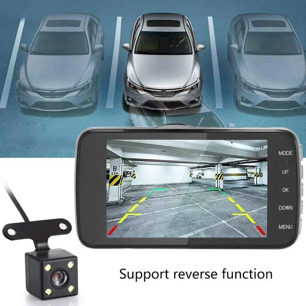4 Inch Car Dash Cam Video DVR Recorder 1080P Driving Recorder 170D Underwater Waterproof Helmet Video Recording Cameras Sport
4 Inch Car Dash Cam Video DVR Recorder 1080P Driving Recorder 170D Underwater Waterproof Helmet Video Recording Cameras Sport