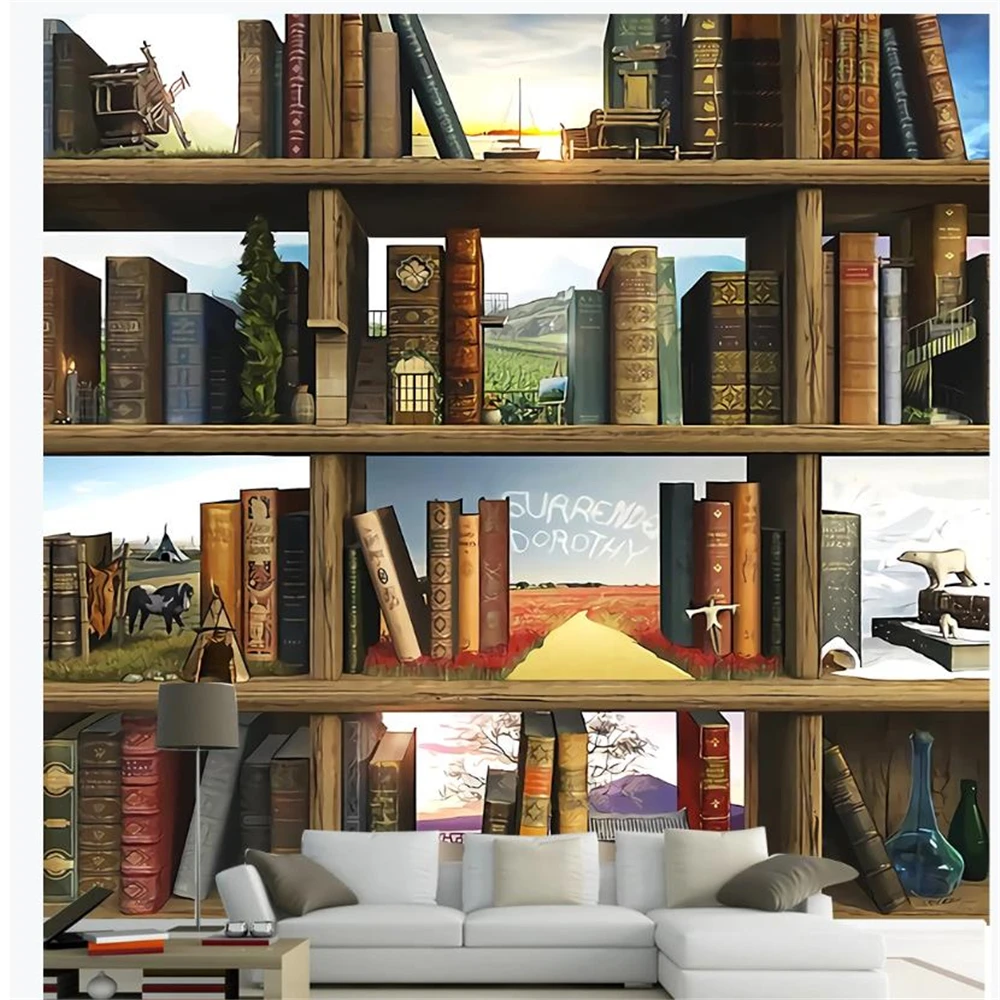 3d wallpapers classic painting wallpaper Creative book book shelf wallpapers living room TV sofa background wall
3d wallpapers classic painting wallpaper Creative book book shelf wallpapers living room TV sofa background wall