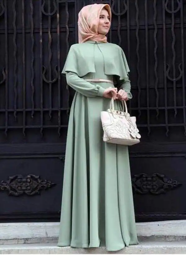 Elegant A Line Long Women Dress Casual Ruffles Long Sleeve O Neck Cloak Maxi Dress Women Vintage Slim Robe Femme Dress Vestidos
Elegant A Line Long Women Dress Casual Ruffles Long Sleeve O Neck Cloak Maxi Dress Women Vintage Slim Robe Femme Dress Vestidos
