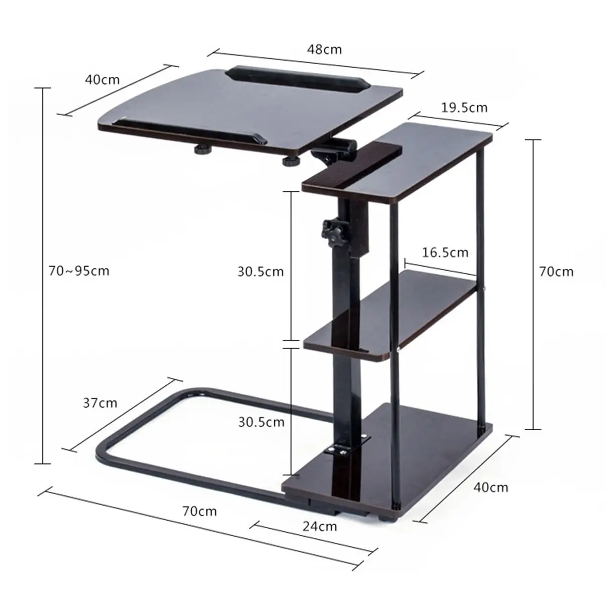 Large size Desktop Computer Table Adjustable Portable Laptop Desk Rotate Laptop Bed Table Can be Lifted Standing Desk with Wheel
Large size Desktop Computer Table Adjustable Portable Laptop Desk Rotate Laptop Bed Table Can be Lifted Standing Desk with Wheel