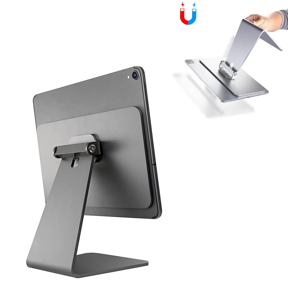 Magnetic iPad Stand Aluminum Tablet Holder Adjustable Desktop Tablet Stand for Apple iPad Pro 11''/12.9"/iPad Air iPad Stand
Magnetic iPad Stand Aluminum Tablet Holder Adjustable Desktop Tablet Stand for Apple iPad Pro 11''/12.9"/iPad Air iPad Stand