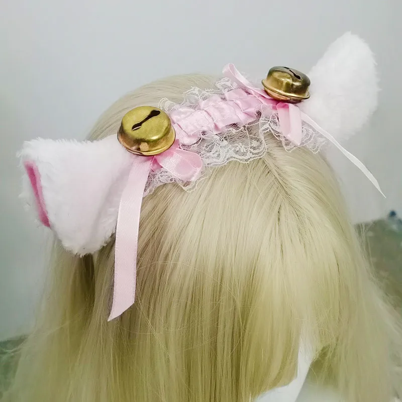 Women Furry Cat Animal Ears Headband Kawaii Lolita Maid Hair Hoop Party Fancy Bands Anime Cosplay Costume Christmas
Women Furry Cat Animal Ears Headband Kawaii Lolita Maid Hair Hoop Party Fancy Bands Anime Cosplay Costume Christmas