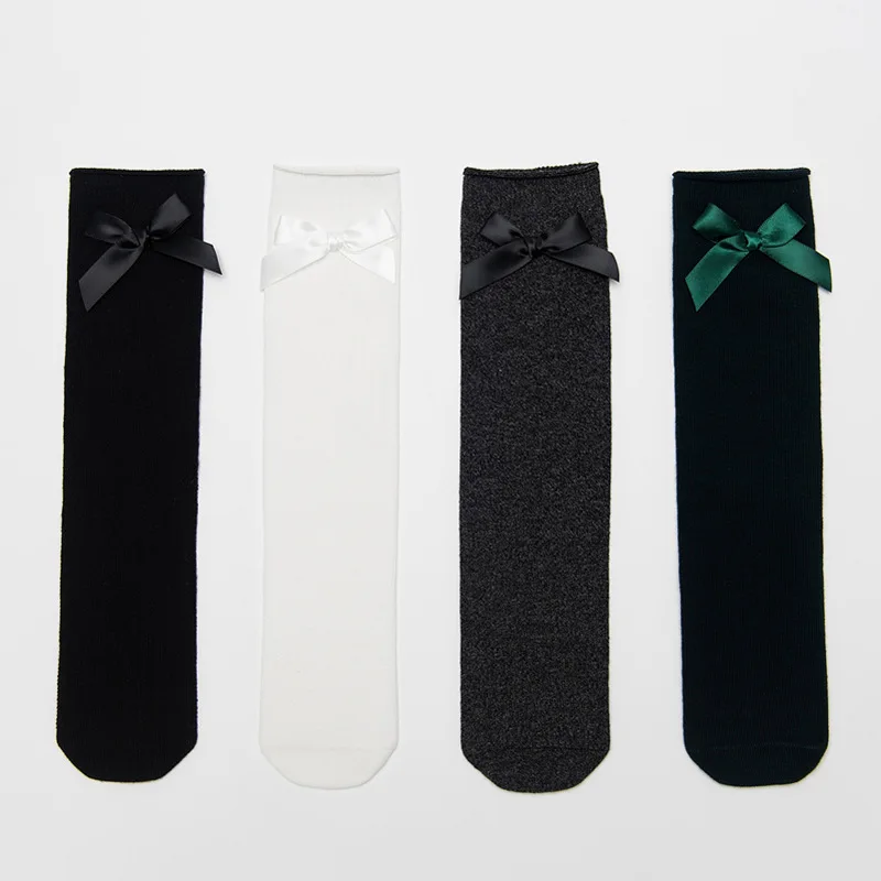 Children's Socks New 2021Girls Spring And Autumn Combed Cotton Bowknot Hand-sewn Boneless Solid Color Princess Tube Calcetines
Children's Socks New 2021Girls Spring And Autumn Combed Cotton Bowknot Hand-sewn Boneless Solid Color Princess Tube Calcetines
