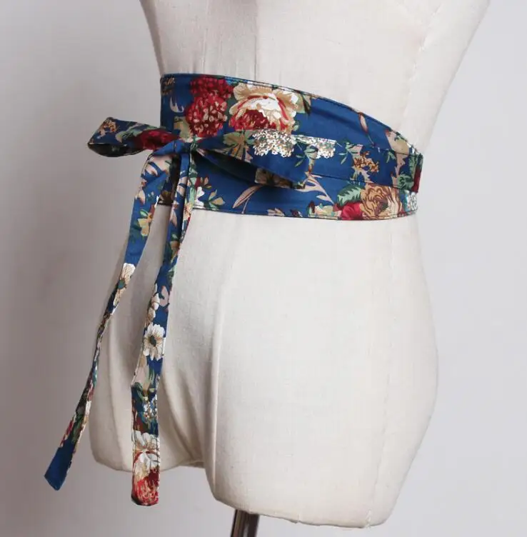 Women's runway fashion flower print Cummerbunds female Dress coat Corsets Waistband Belts decoration wide belt R1784
Women's runway fashion flower print Cummerbunds female Dress coat Corsets Waistband Belts decoration wide belt R1784