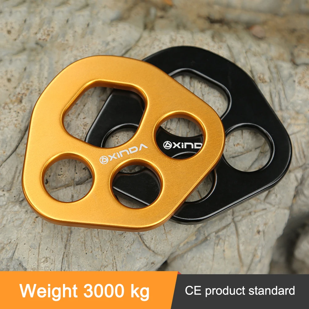 Outdoor Rock Climbing Divider Force Plate Rescue 4 Hole Anchor Load-Bearing Rope Travelling Easy Carrying Portable Parts
Outdoor Rock Climbing Divider Force Plate Rescue 4 Hole Anchor Load-Bearing Rope Travelling Easy Carrying Portable Parts