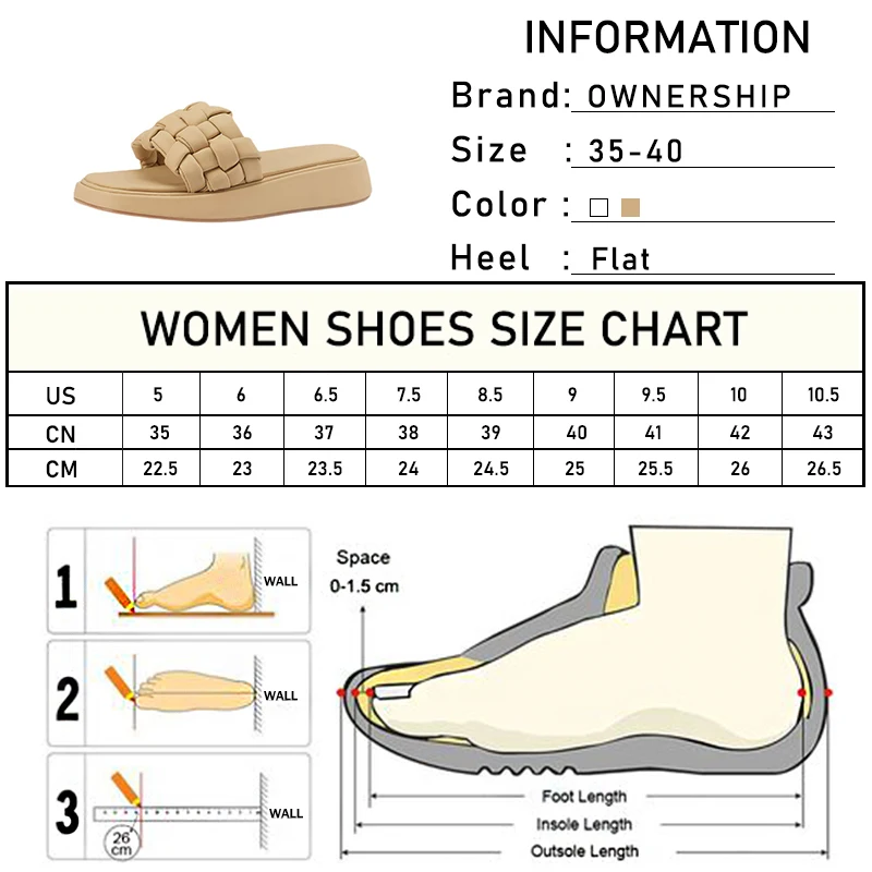 2021 Women Weave Platform Slippers Female Solid Square Toe Summer Slides Ladies Soft Bottom Flats Woman Casual Fashion Footwear
2021 Women Weave Platform Slippers Female Solid Square Toe Summer Slides Ladies Soft Bottom Flats Woman Casual Fashion Footwear