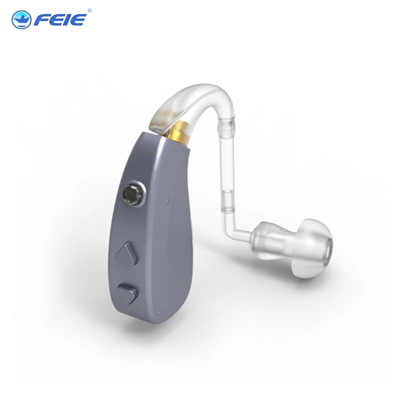 

Mini Rechargeable Hearing Aid Digital BTE Hearing Aids Adjustable Tone Sound Amplifier Portable Deaf Elderly digital Hearing Aid