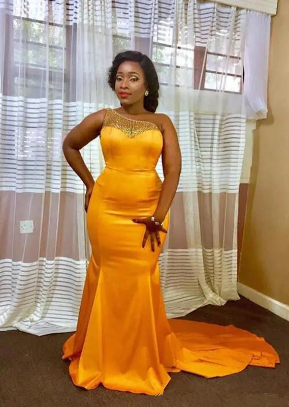 Beaded Crystal Prom Dresses 2020 merimaid Party one shoulder vestido de festa Formal mermaid Evening Gown gold
Beaded Crystal Prom Dresses 2020 merimaid Party one shoulder vestido de festa Formal mermaid Evening Gown gold