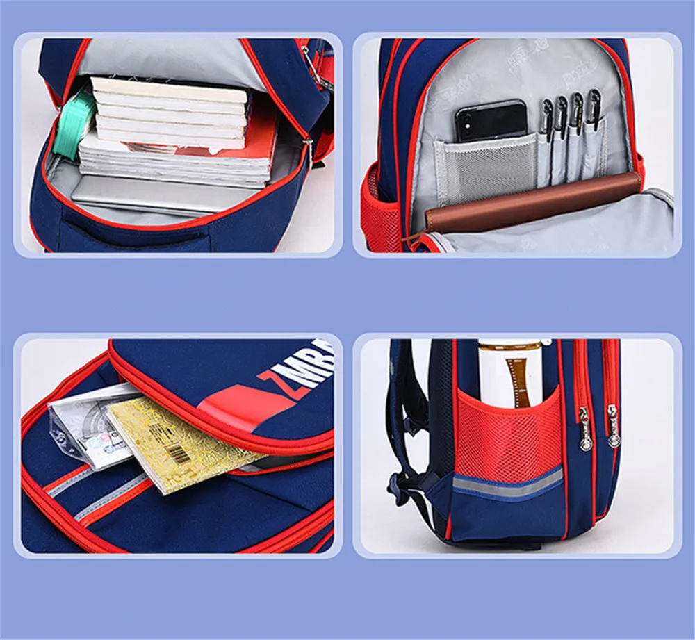 Fashion Reflective strip design High Quality Children School Bags Backpacks Kids Schoolbag Waterproof Mochila Large/small sizes
Fashion Reflective strip design High Quality Children School Bags Backpacks Kids Schoolbag Waterproof Mochila Large/small sizes
