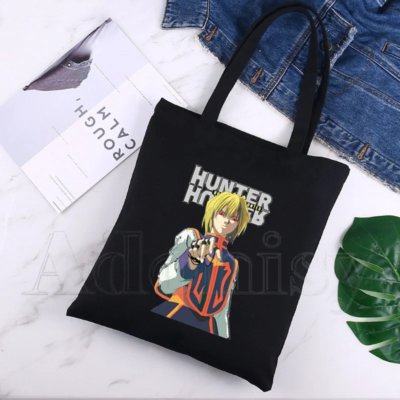 Kurapika Anime Manga Kurapika HxH Devil Eye Print Shopping Bags Girls Fashion Casual Pacakge Hand Bag Black
Kurapika Anime Manga Kurapika HxH Devil Eye Print Shopping Bags Girls Fashion Casual Pacakge Hand Bag Black