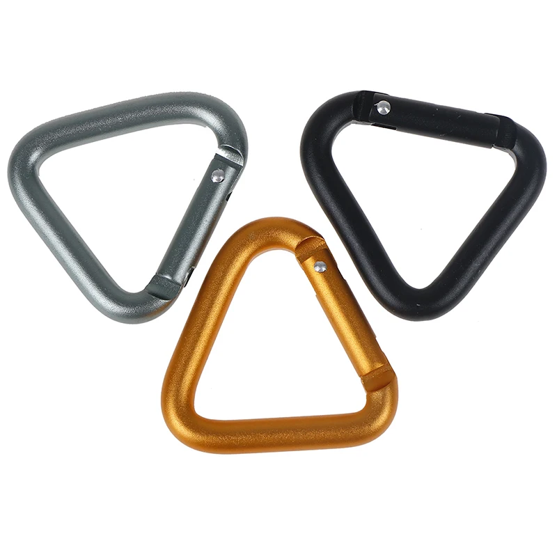 1pc Triangle Carabiner Outdoor Camping Hiking Keychain Snap Clip Hook Kettle Buckle Carabiner Accessories
1pc Triangle Carabiner Outdoor Camping Hiking Keychain Snap Clip Hook Kettle Buckle Carabiner Accessories