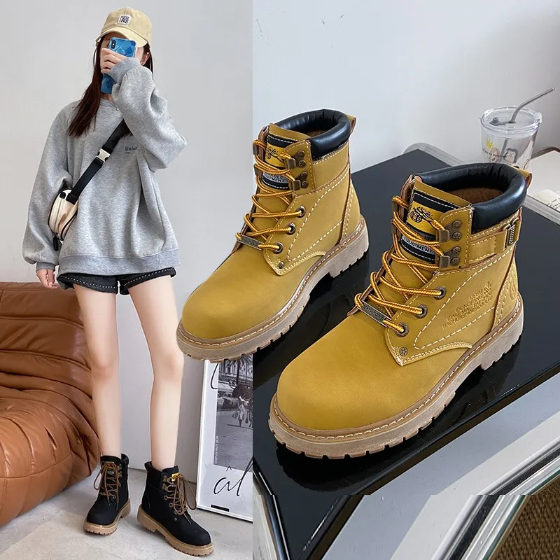 Large Size Tooling Shoes 2021 Autumn And Winter New Fashion British Style Martin Boots Thick-soled Locomotive Handsome Short Boo
Large Size Tooling Shoes 2021 Autumn And Winter New Fashion British Style Martin Boots Thick-soled Locomotive Handsome Short Boo
