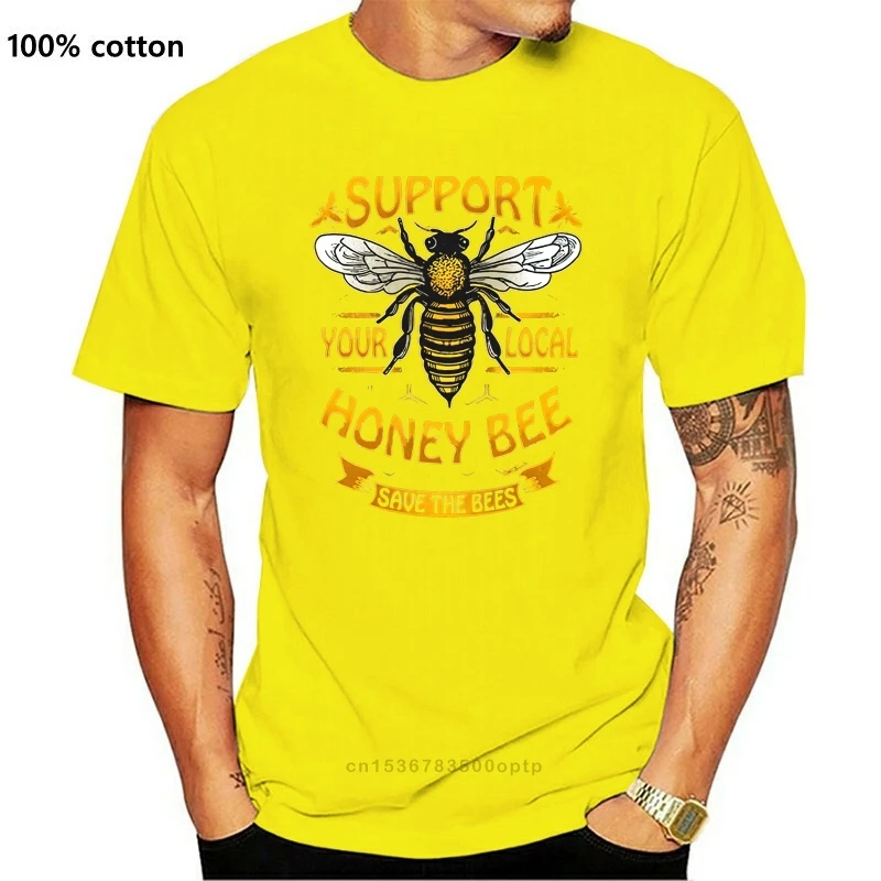 Funny Men t shirt Women novelty tshirt Support Your Local Honey Bee Save the Bees Keeper T-Shirt
Funny Men t shirt Women novelty tshirt Support Your Local Honey Bee Save the Bees Keeper T-Shirt