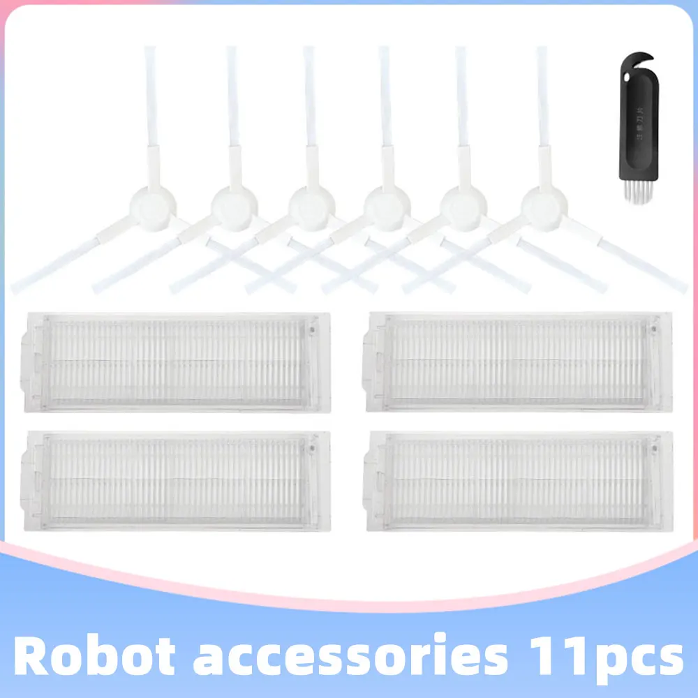 Spare Part Side Brush Hepa Filter for Xiaomi Mijia STYJ02YM / Conga 3490 Viomi V2 PRO V-RVCLM21B Robot Vacuum Cleaner Accessory
Spare Part Side Brush Hepa Filter for Xiaomi Mijia STYJ02YM / Conga 3490 Viomi V2 PRO V-RVCLM21B Robot Vacuum Cleaner Accessory