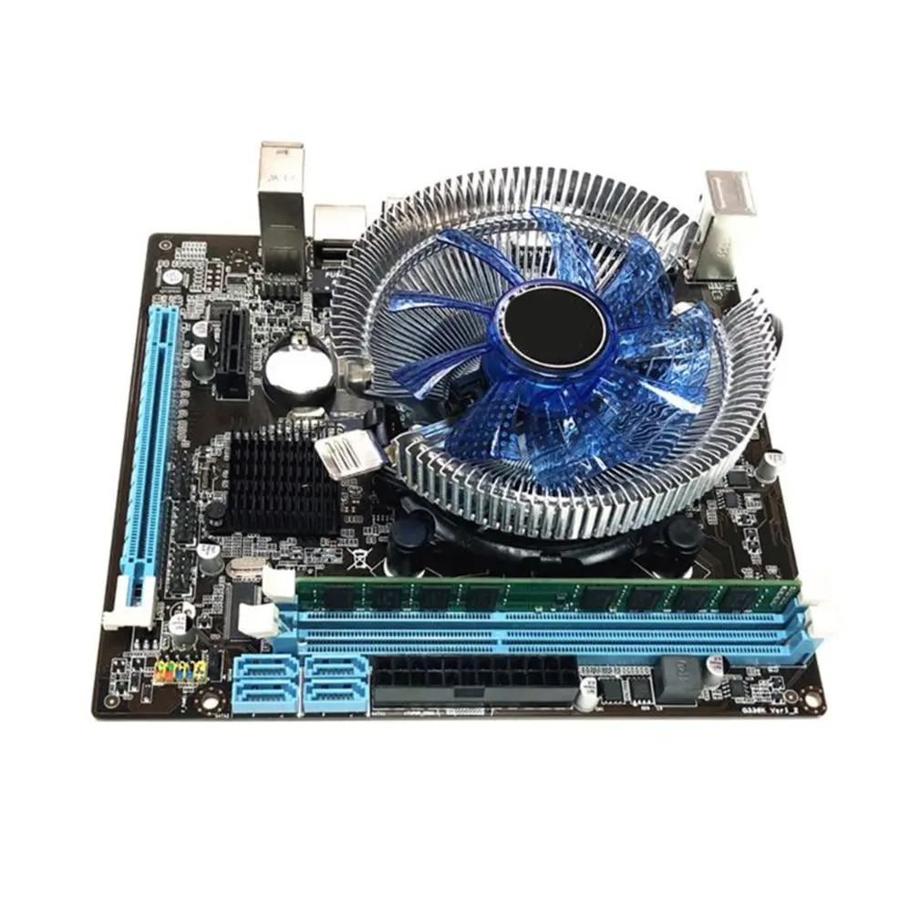 Computer Mainboard HM55 I3 I5 Lga 1156 4G Memory Fan Desktop Mainboard Mute CPU Cooling Fan Mainboard
Computer Mainboard HM55 I3 I5 Lga 1156 4G Memory Fan Desktop Mainboard Mute CPU Cooling Fan Mainboard