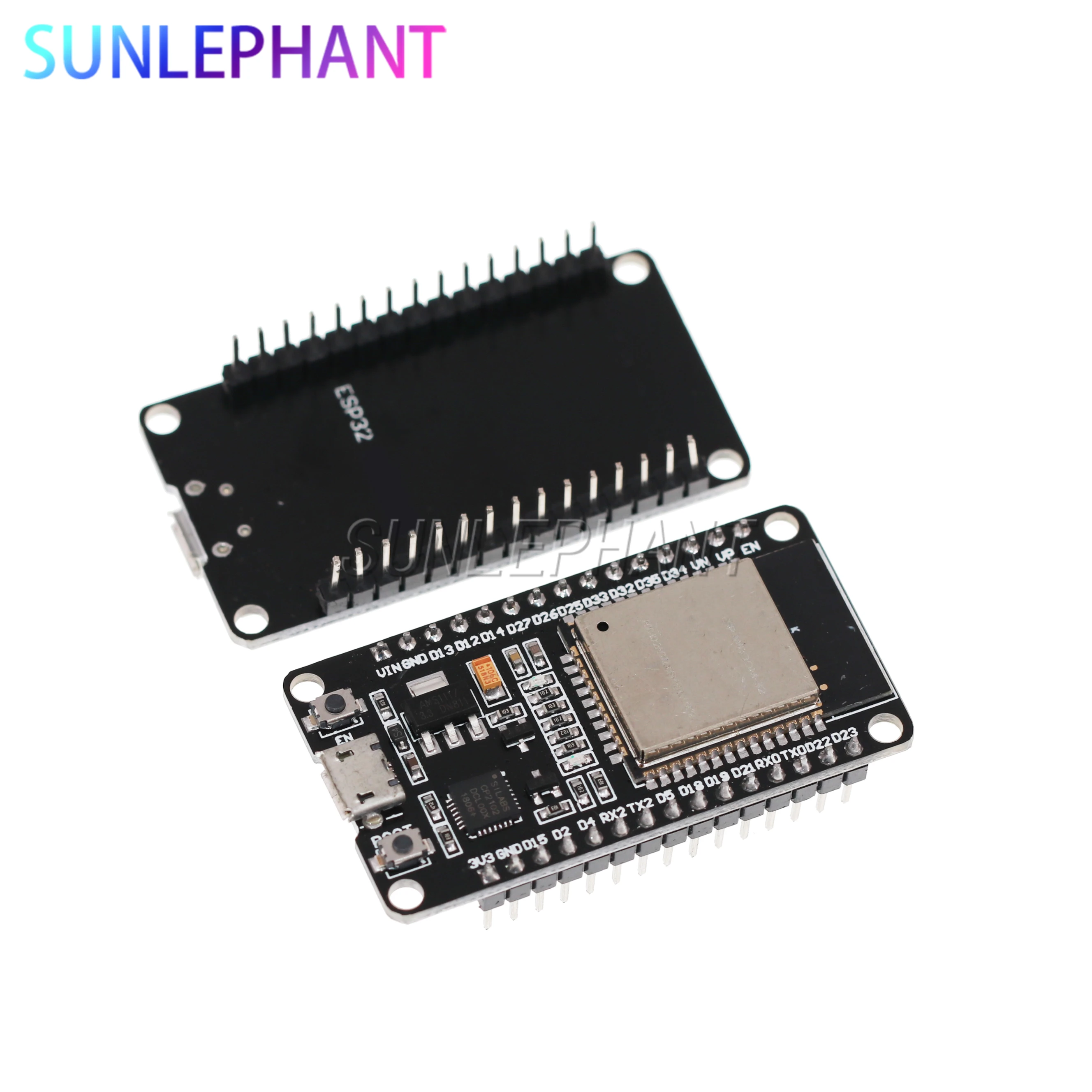 5PCS/LOT ESP-32S ESP-WROOM-32 ESP32 ESP-32 Bluetooth And WIFI Dual Core CPU With Low Power Consumption MCU ESP-32
5PCS/LOT ESP-32S ESP-WROOM-32 ESP32 ESP-32 Bluetooth And WIFI Dual Core CPU With Low Power Consumption MCU ESP-32