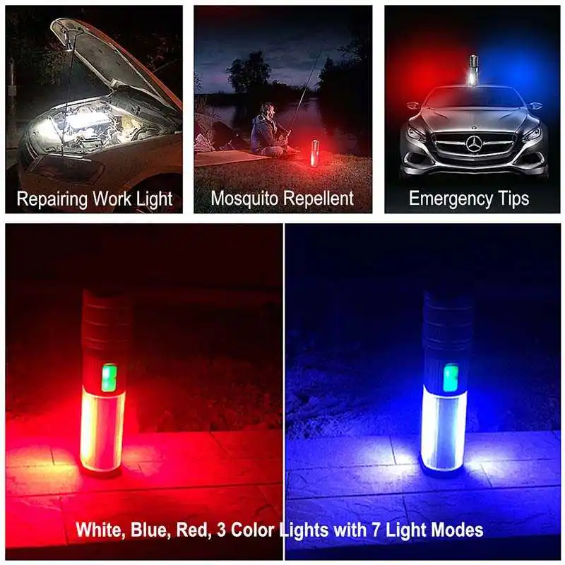 Super Bright 1200LM Rechargeable Led Work Light L2+COB Portable Magnetic Lantern Zoomable 3 Modes Torch Light For Car Repairing
Super Bright 1200LM Rechargeable Led Work Light L2+COB Portable Magnetic Lantern Zoomable 3 Modes Torch Light For Car Repairing