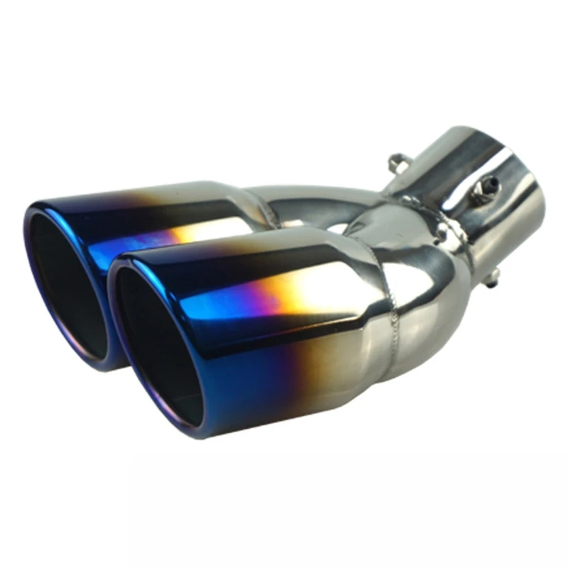 Stainless Steel Car Exhaust Pipe Muffler Tail Rear Pipe Double Outlet Tailpipe L9CE
Stainless Steel Car Exhaust Pipe Muffler Tail Rear Pipe Double Outlet Tailpipe L9CE