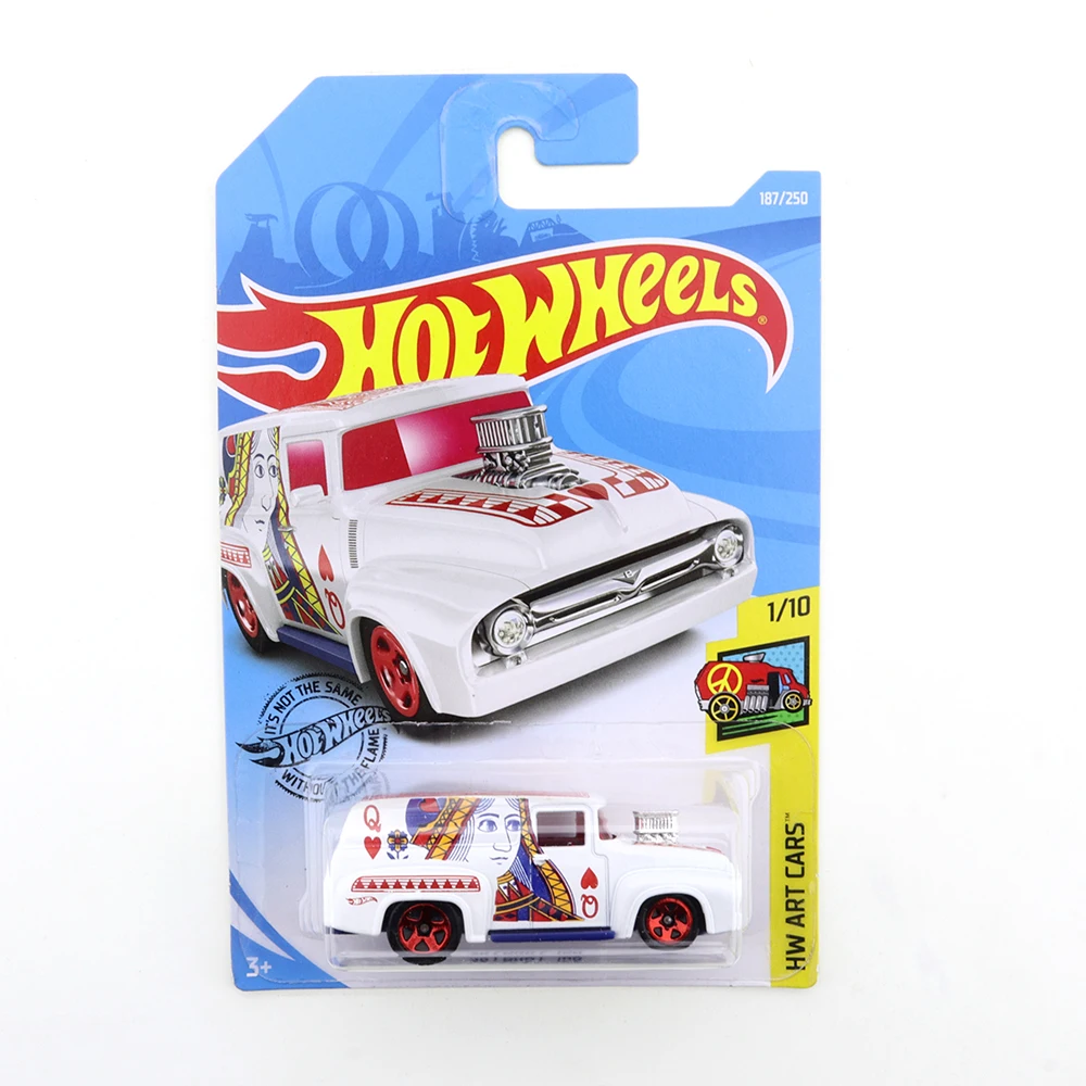 2019-187 Hot Wheels 56 FORD F-100 Mini Alloy Coupe 1/64 Metal Diecast Model Car Kids Toys Gift
2019-187 Hot Wheels 56 FORD F-100 Mini Alloy Coupe 1/64 Metal Diecast Model Car Kids Toys Gift