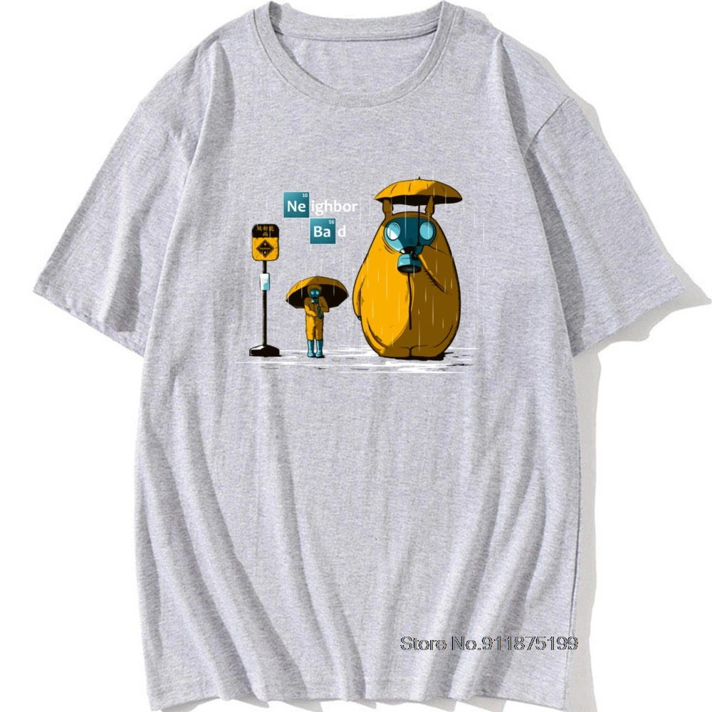 Japan Anime T-Shirt Men Breaking Neighbor Funny Tees Mens Cotton T Shirts Breaking Bad Tops Neighbor Totoro Tshirt Raining Day
Japan Anime T-Shirt Men Breaking Neighbor Funny Tees Mens Cotton T Shirts Breaking Bad Tops Neighbor Totoro Tshirt Raining Day