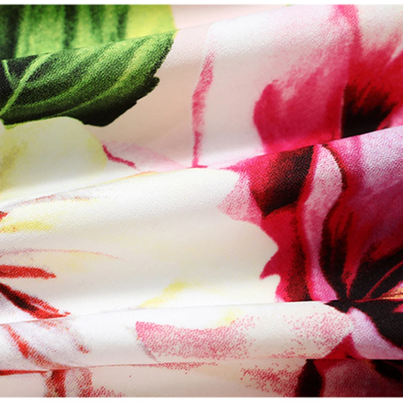 Flower Print Elegant Woman Dress Summer Sling High Waist Street Holiday Women Dresses 9865618 
Flower Print Elegant Woman Dress Summer Sling High Waist Street Holiday Women Dresses 9865618