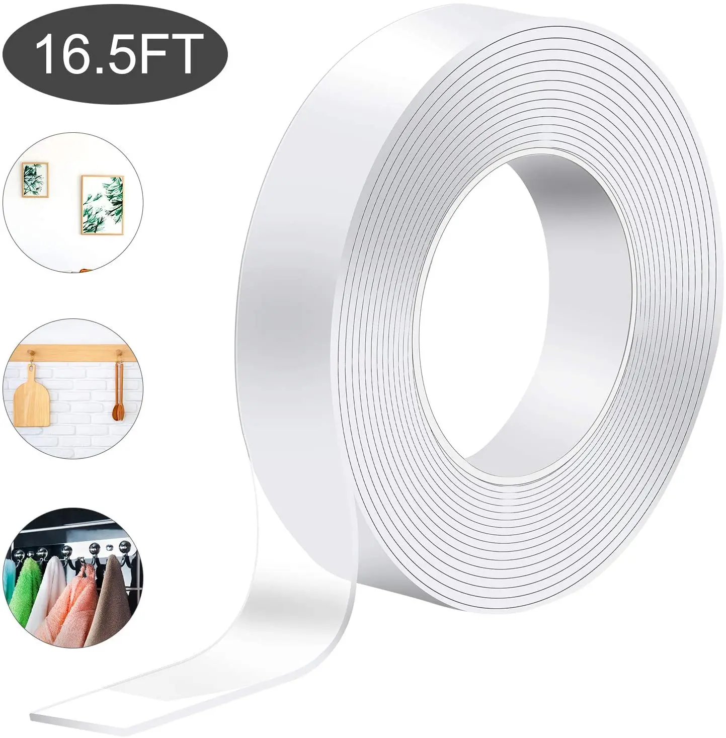 Reusable double-sided tape-non-marking nano sticker holiday decoration DIY sticker tape
Reusable double-sided tape-non-marking nano sticker holiday decoration DIY sticker tape