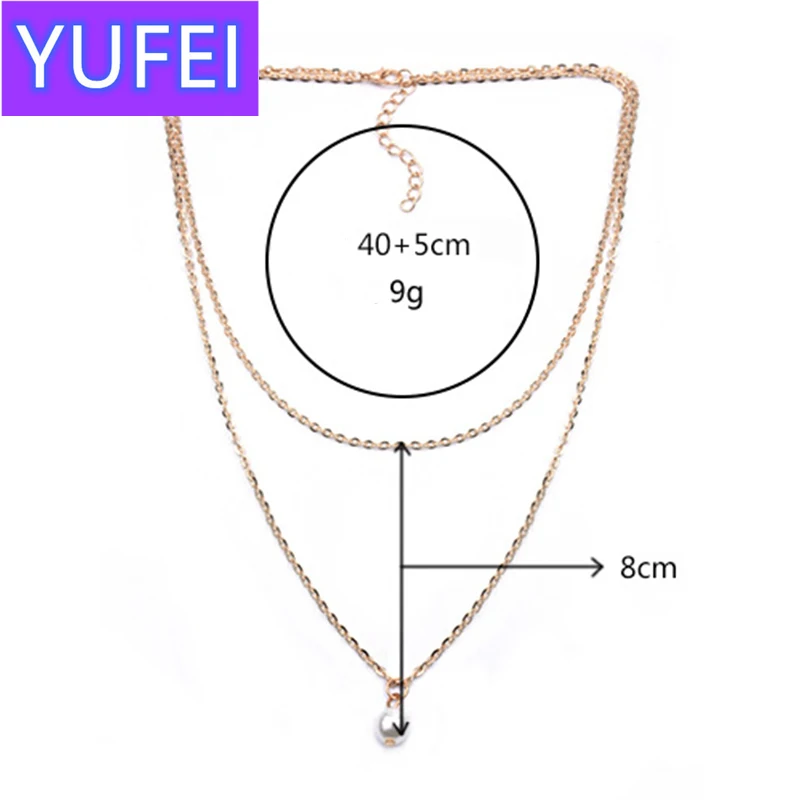 Sweet Simple Double Layer Pearl Collarbone Necklace Charming Women's Choker Chain Pendant Female Fashion New Year Jewelry Gifts
Sweet Simple Double Layer Pearl Collarbone Necklace Charming Women's Choker Chain Pendant Female Fashion New Year Jewelry Gifts