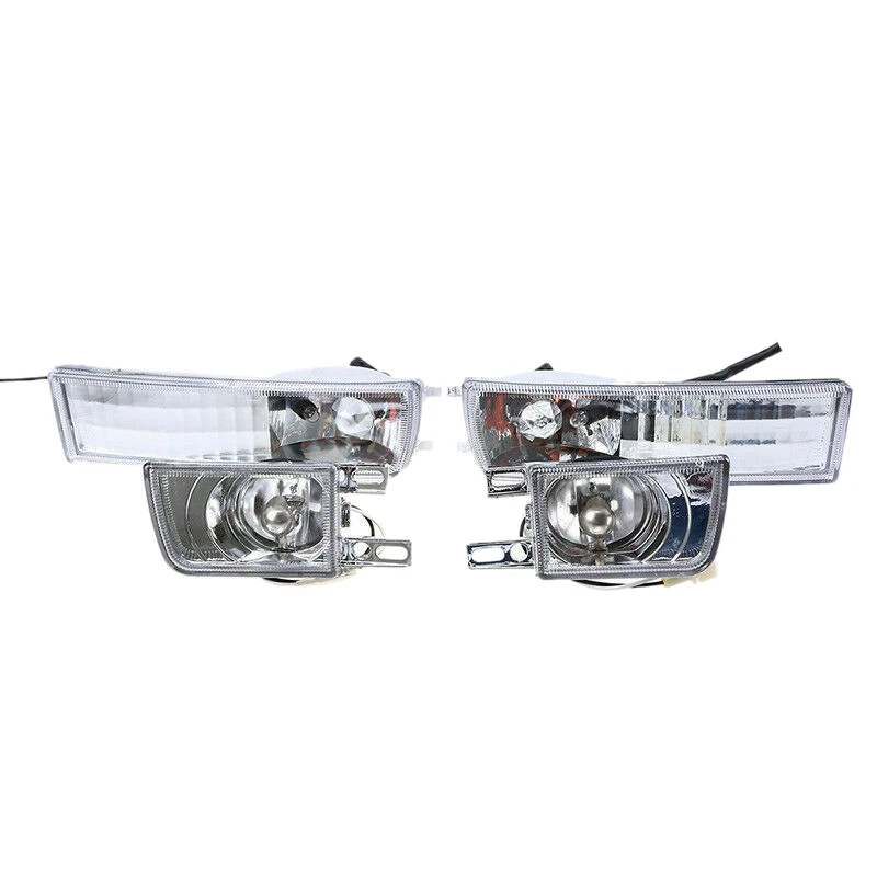 DHBH-4Pcs Front Bumper Clear Fog Turn Signal Light Lamp LH& RH For Mk3 Golf Jetta 1993-1998
DHBH-4Pcs Front Bumper Clear Fog Turn Signal Light Lamp LH& RH For Mk3 Golf Jetta 1993-1998