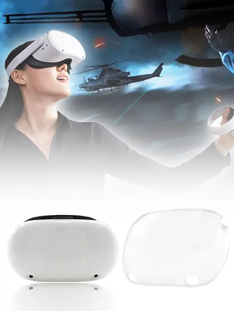Transparent Protective Cover Shell Case For Oculus Quest 2 VR Headset Head Cover Skin Anti-Scratches For Oculus Quest 2
Transparent Protective Cover Shell Case For Oculus Quest 2 VR Headset Head Cover Skin Anti-Scratches For Oculus Quest 2