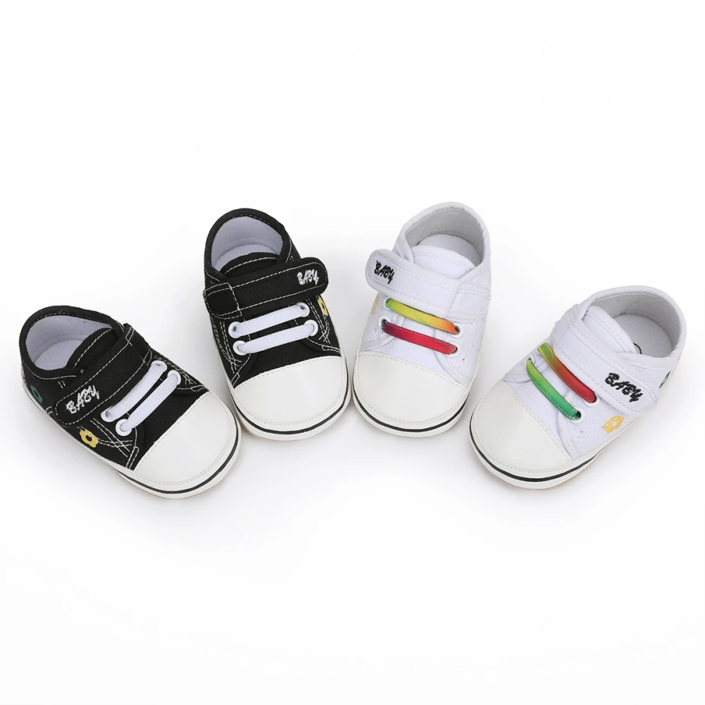 0-18M Baby Boys Girls Shoes Soft Sole Infant Canvas Sneakers Cozy Shallow Shoes Prewalker First Walker Crib Shoes Solid Color
0-18M Baby Boys Girls Shoes Soft Sole Infant Canvas Sneakers Cozy Shallow Shoes Prewalker First Walker Crib Shoes Solid Color