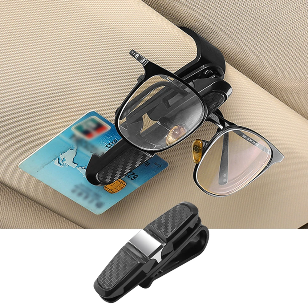 1Pcs Universal Car Glasses Cases Portable Ticket Card Clamp Car Sun Visor Sunglasses Holder ABS Eyeglasses Clip Auto Accessories
1Pcs Universal Car Glasses Cases Portable Ticket Card Clamp Car Sun Visor Sunglasses Holder ABS Eyeglasses Clip Auto Accessories