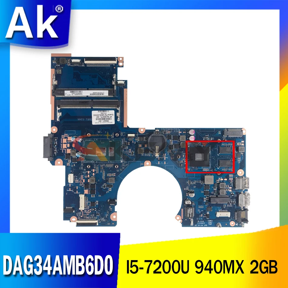 907406-601 907406-001 для HP Pavilion 15-AU I5-7200U 940MX 2GB Материнская плата для ноутбука DAG34AMB6D0 SR2ZU DDR4 материнская плата для ноутбука
907406-601 907406-001 для HP Pavilion 15-AU I5-7200U 940MX 2GB Материнская плата для ноутбука DAG34AMB6D0 SR2ZU DDR4 материнская плата для ноутбука