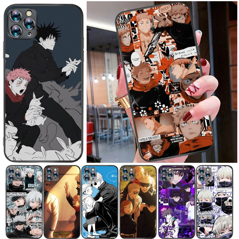 Jujutsu Kaisen Yuji Itadori Satoru Gojo Sukuna Fushiguro Megumi Phone Case For iPhone 11 Pro MAX Back Cover Cases Funda
Jujutsu Kaisen Yuji Itadori Satoru Gojo Sukuna Fushiguro Megumi Phone Case For iPhone 11 Pro MAX Back Cover Cases Funda
