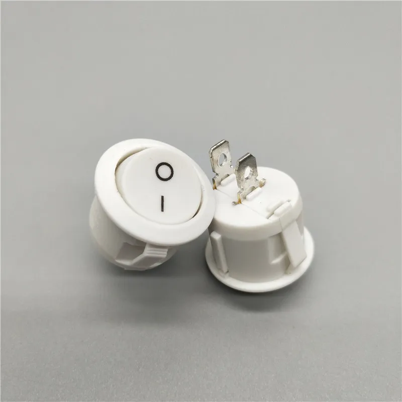 5 шт. Круглые переключатели ZHRIVOER черный, красный, белый 2/3-контактные
5 шт. Круглые переключатели ZHRIVOER черный, красный, белый 2/3-контактные